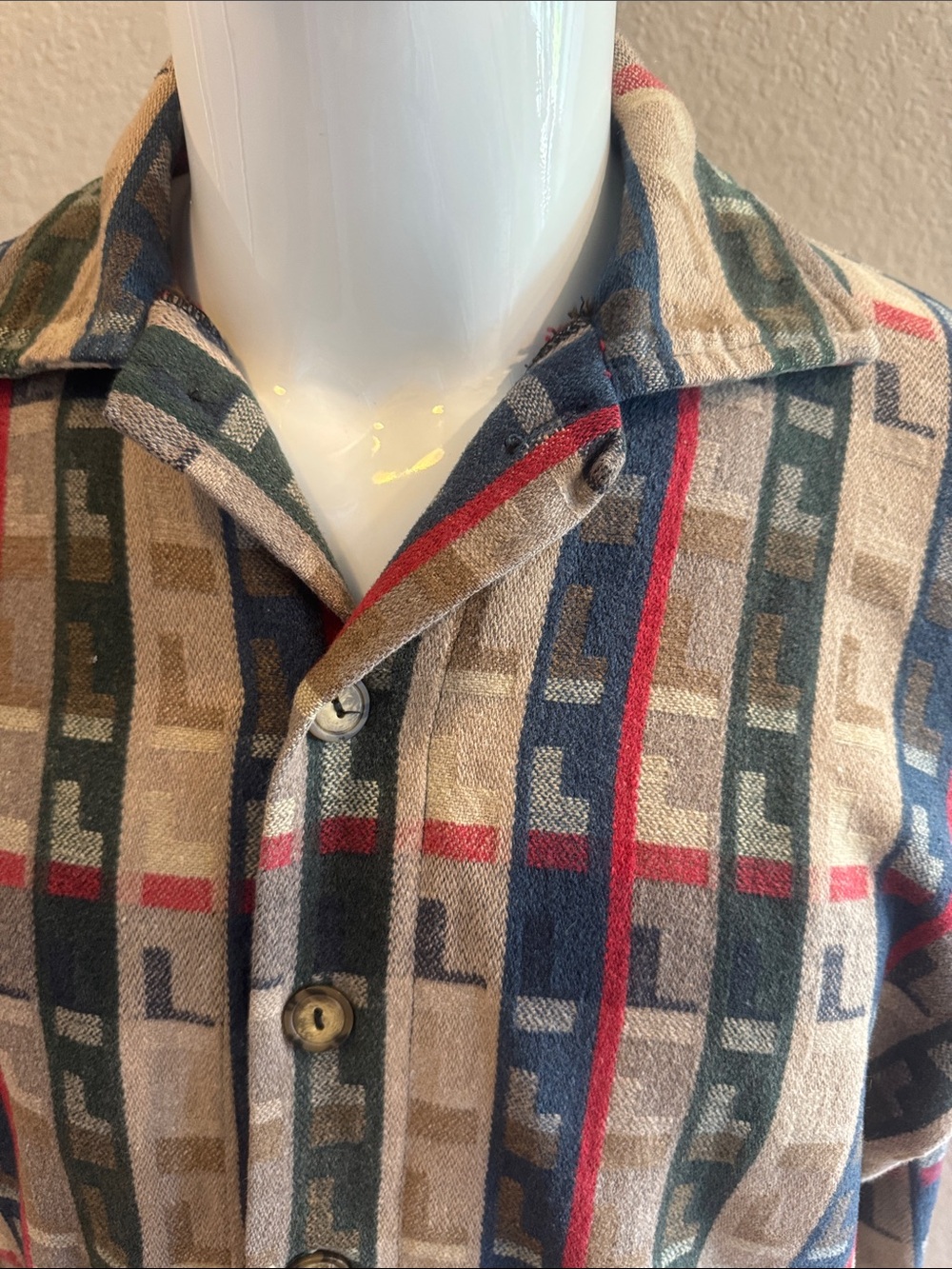 Cars Gariboldi Italia Men's Lightweight Button-Up Shirt Jacket‎ in size XL - Picture 2 of 6